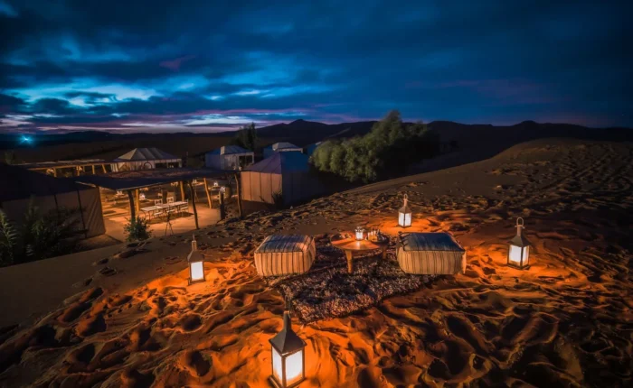 Overnight in Desert Camp