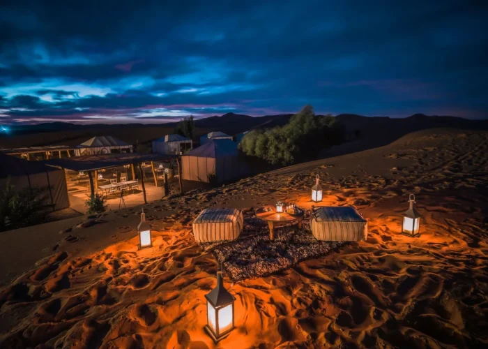 Overnight in Desert Camp